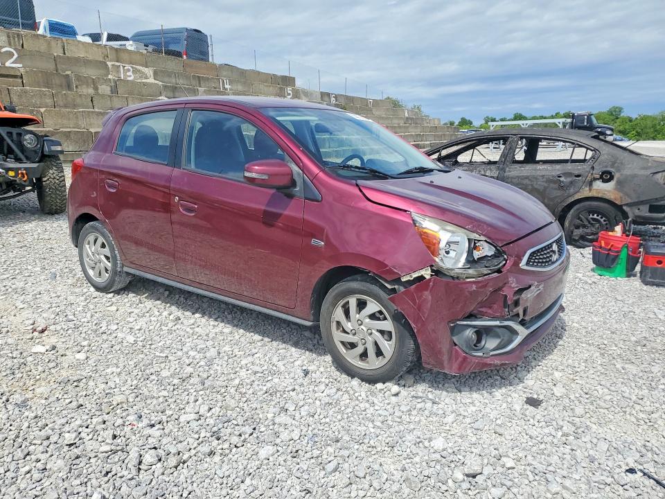 53875196 :رقم المزاد ، ML32A4HJ7JH002957 vin ، 2018 Mitsubishi Mirage مزاد بيع