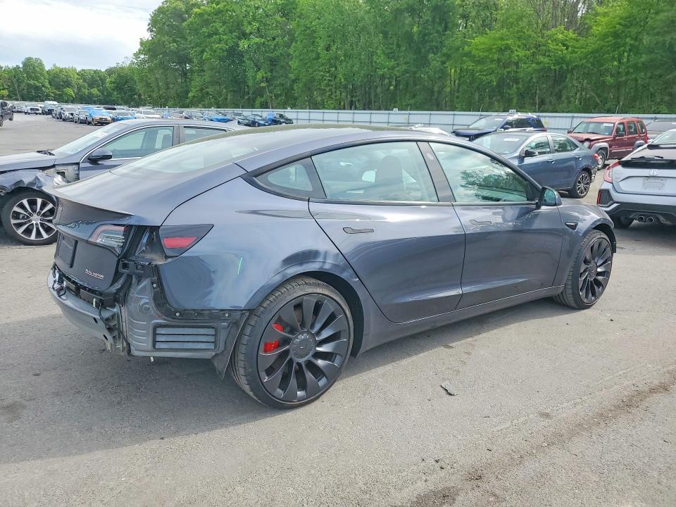 Продажа на аукционе авто 2022 Tesla Model 3, vin: 5YJ3E1EC2NF266314, номер лота: 53628756