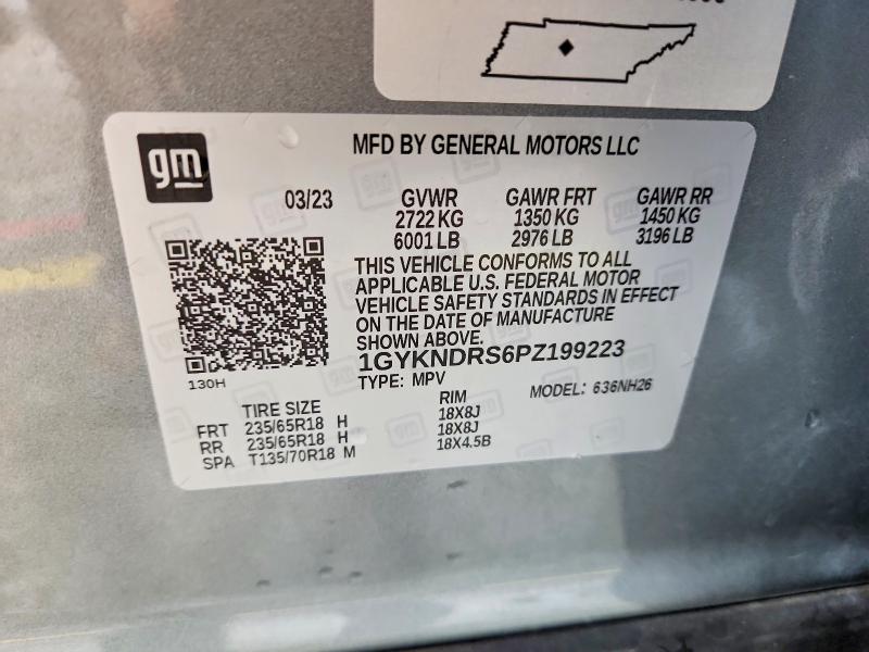 Продаж на аукціоні авто 2023 Cadillac Xt5, vin: 1GYKNDRS6PZ199223, номер лоту: 53642516