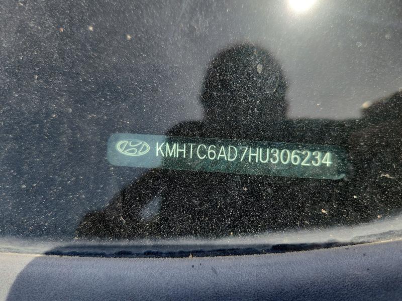 Продажа на аукционе авто 2017 Hyundai Veloster, vin: KMHTC6AD7HU306234, номер лота: 53246426