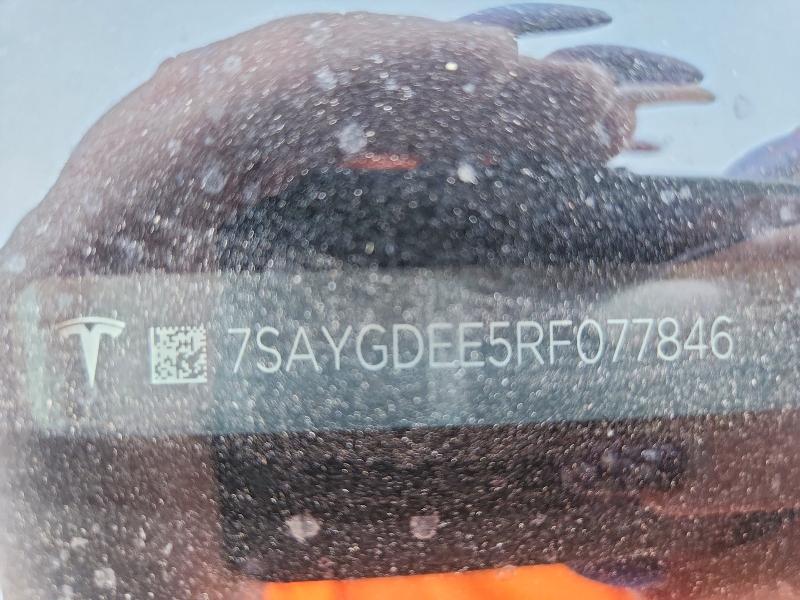Продаж на аукціоні авто 2024 Tesla Model Y, vin: 7SAYGDEE5RF077846, номер лоту: 53660426