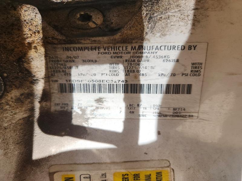 Aukcja sprzedaży 2008 Ford F350, vin: 1FDSF30508EC32743, numer aukcji: 51853866