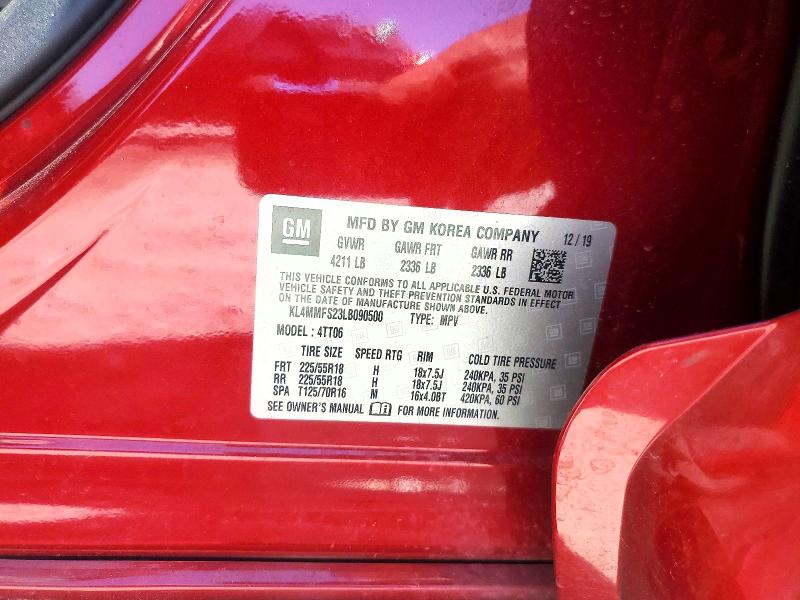 Продажа на аукционе авто 2020 Buick Encore Gx, vin: KL4MMFS23LB090500, номер лота: 53585196