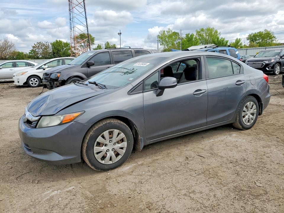 Auction sale of the 2012 Honda Civic, vin: 19XFB2F55CE011946, lot number: 51470456