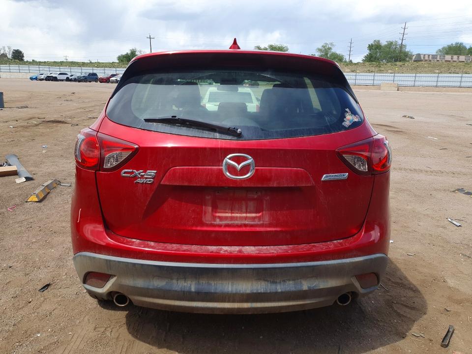 54117656 :رقم المزاد ، JM3KE4BYXG0840874 vin ، 2016 Mazda Cx-5 مزاد بيع