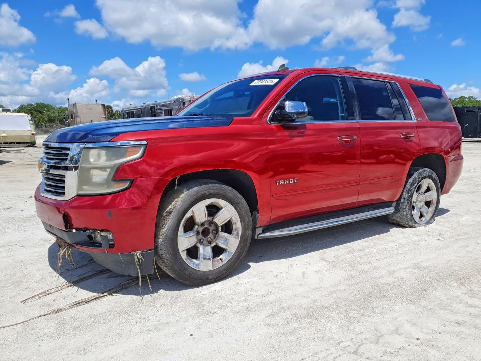 60585086 :رقم المزاد ، 1GNSCCKCXFR146720 vin ، 2015 Chevrolet Tahoe مزاد بيع
