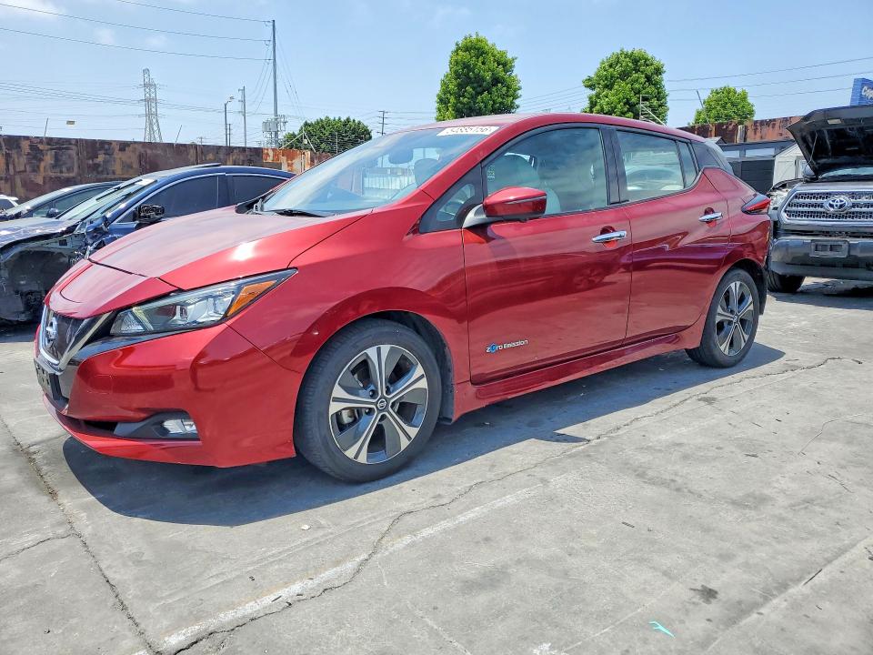 2019 Nissan Leaf მანქანა იყიდება აუქციონზე, vin: 1N4AZ1CP6KC300397, აუქციონის ნომერი: 54885156