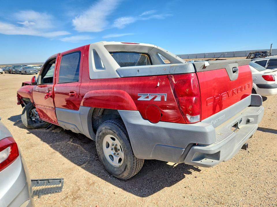 Продаж на аукціоні авто 2002 Chevrolet Avalanche, vin: 3GNEK13T92G107310, номер лоту: 52193106