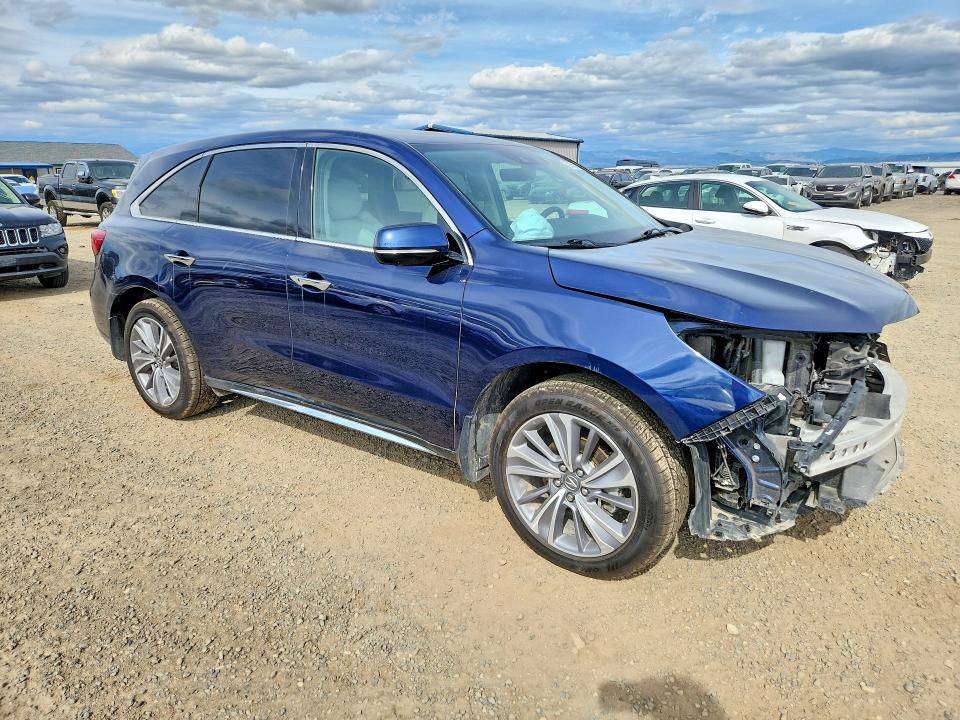 Продаж на аукціоні авто 2018 Acura Mdx, vin: 5J8YD4H56JL015313, номер лоту: 52355346