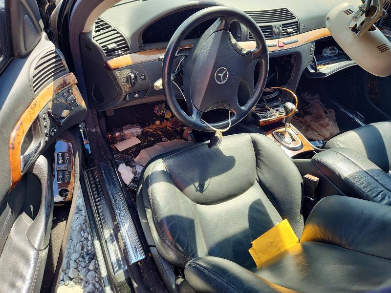 Aukcja sprzedaży 2005 Mercedes-benz S-class, vin: WDBNG75J25A459400, numer aukcji: 52931786