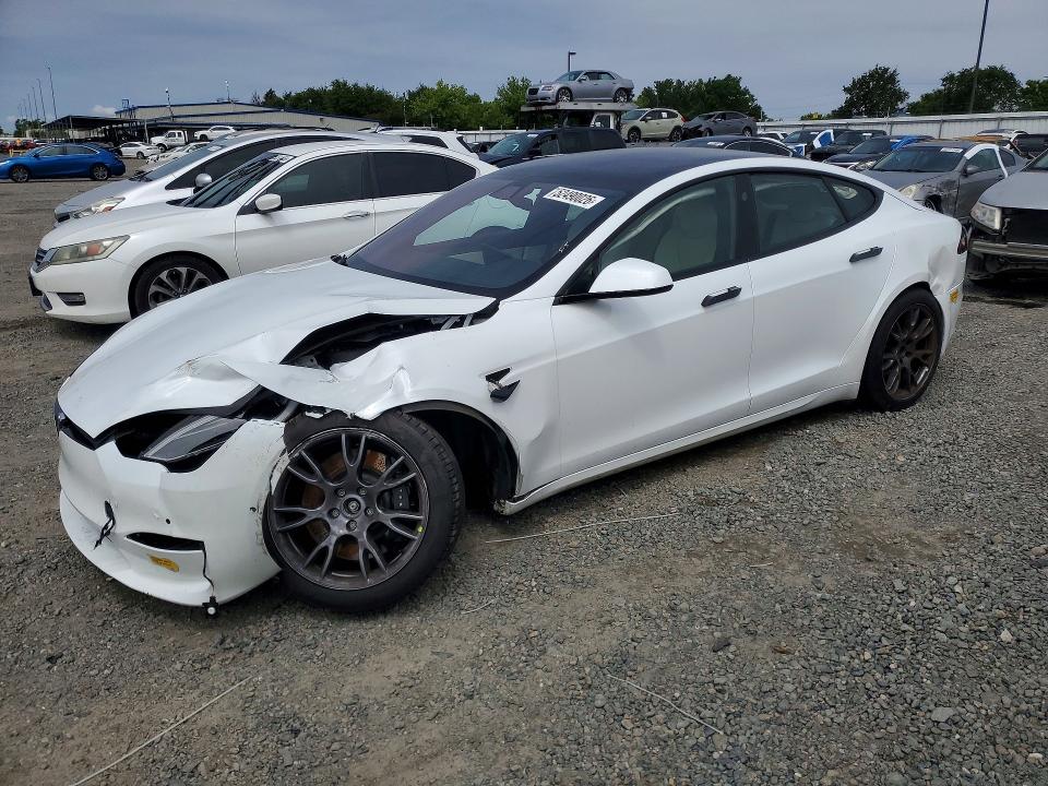 Aukcja sprzedaży 2022 Tesla Model S, vin: 5YJSA1E55NF483624, numer aukcji: 52490026