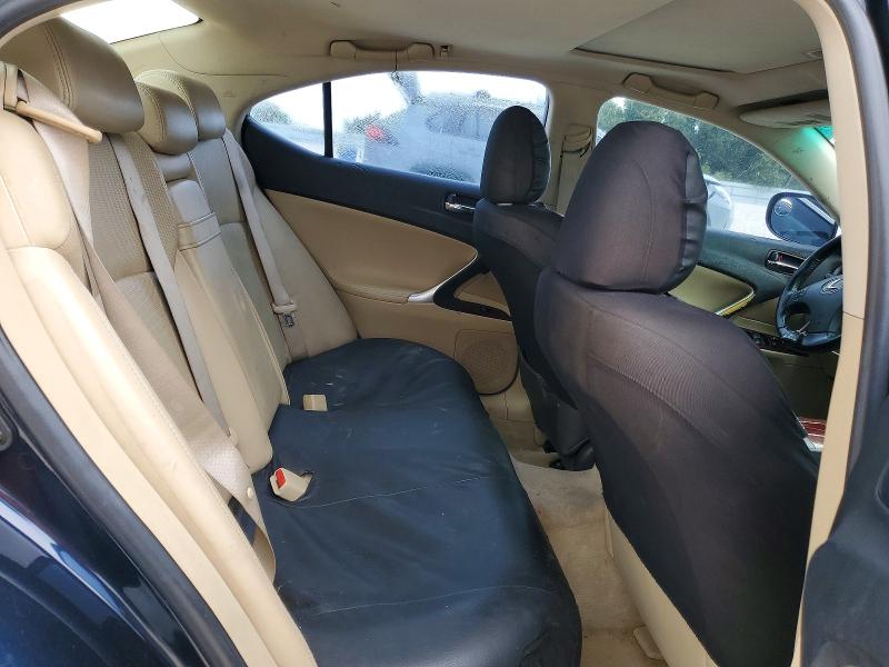 2006 Lexus Is მანქანა იყიდება აუქციონზე, vin: JTHBK262062002236, აუქციონის ნომერი: 54802296