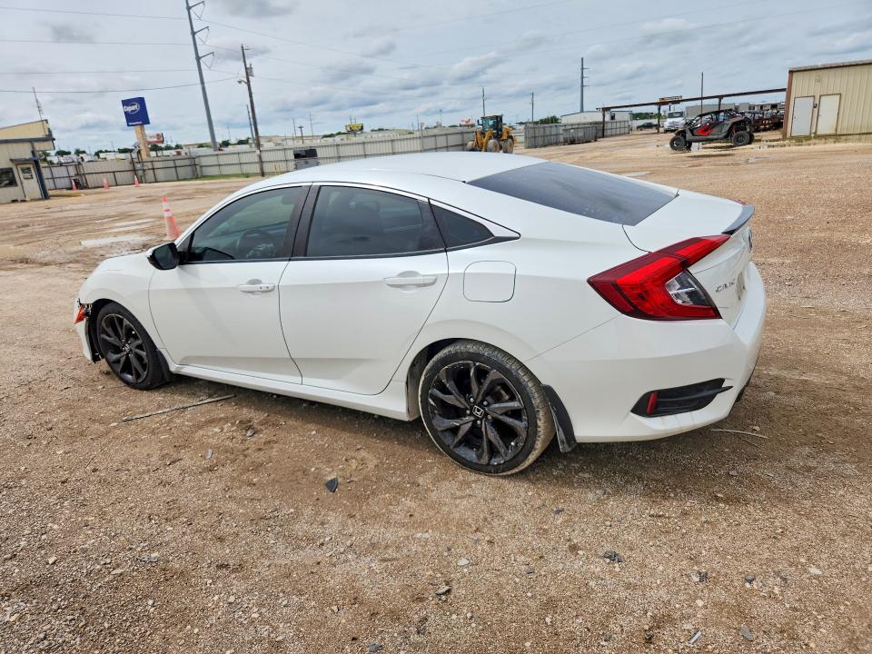 55216186 :رقم المزاد ، 19XFC2F83LE024668 vin ، 2020 Honda Civic مزاد بيع