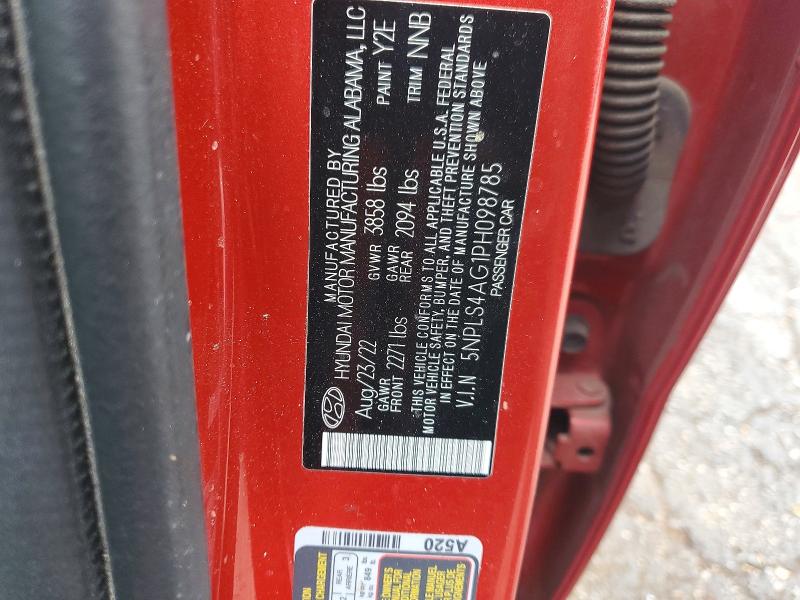 Aukcja sprzedaży 2023 Hyundai Elantra, vin: 5NPLS4AG1PH098785, numer aukcji: 52425826