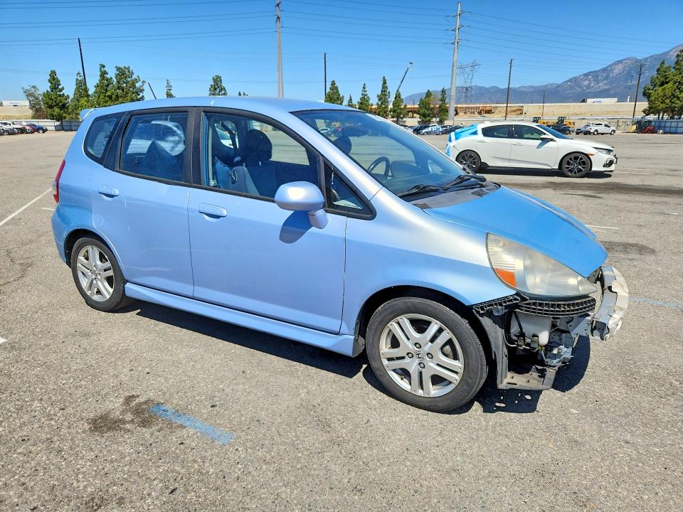 53896726 :رقم المزاد ، JHMGD38678S005224 vin ، 2008 Honda Fit مزاد بيع