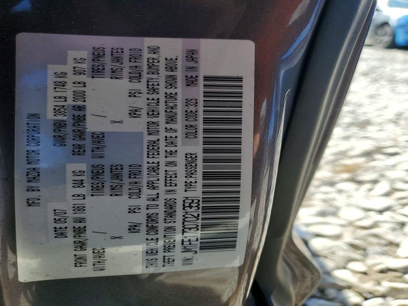Продаж на аукціоні авто 2007 Mazda Rx8, vin: JM1FE173070213591, номер лоту: 53121686