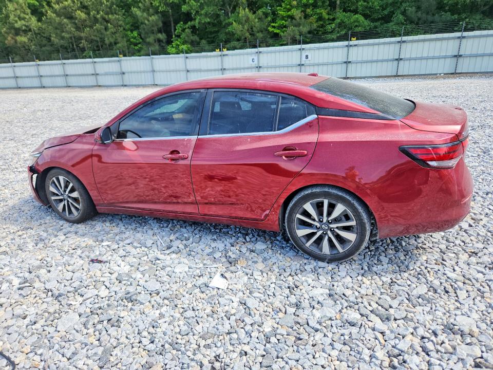 52136736 :رقم المزاد ، 3N1AB8CVXLY296744 vin ، 2020 Nissan Sentra مزاد بيع