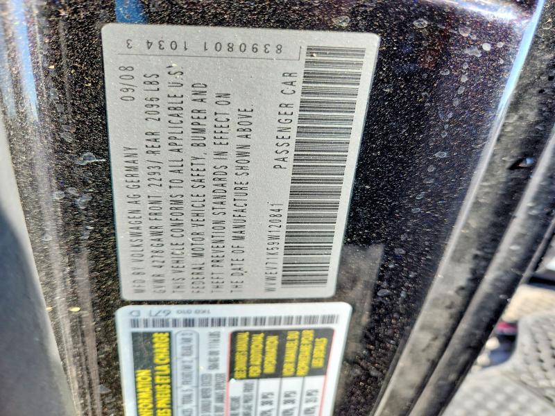 Aukcja sprzedaży 2009 Volkswagen Gti, vin: WVWEV71K59W120841, numer aukcji: 53527686