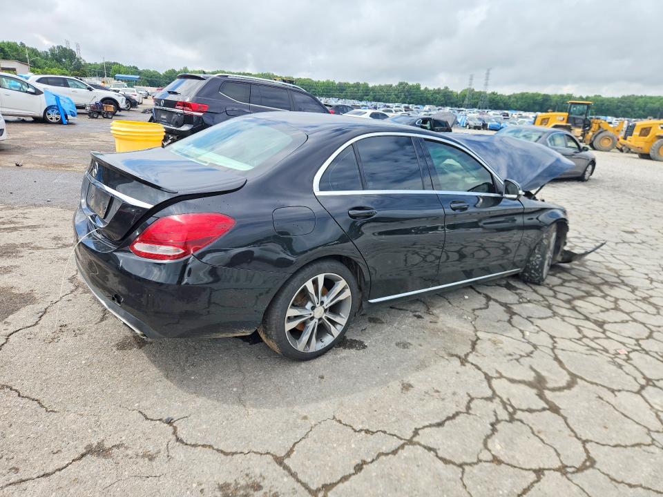 2015 Mercedes-benz C მანქანა იყიდება აუქციონზე, vin: 55SWF4JB2FU057986, აუქციონის ნომერი: 55063256