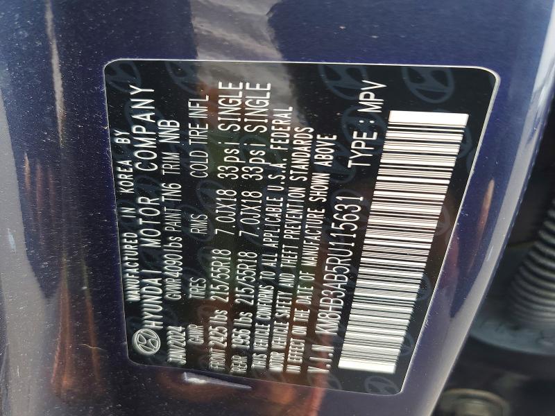 Продаж на аукціоні авто 2024 Hyundai Kona, vin: KM8HB3AB5RU115631, номер лоту: 52874166