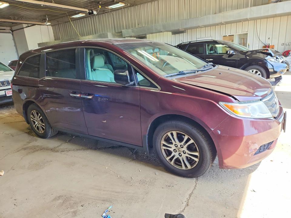 52509116 :رقم المزاد ، 5FNRL5H60BB046517 vin ، 2011 Honda Odyssey مزاد بيع
