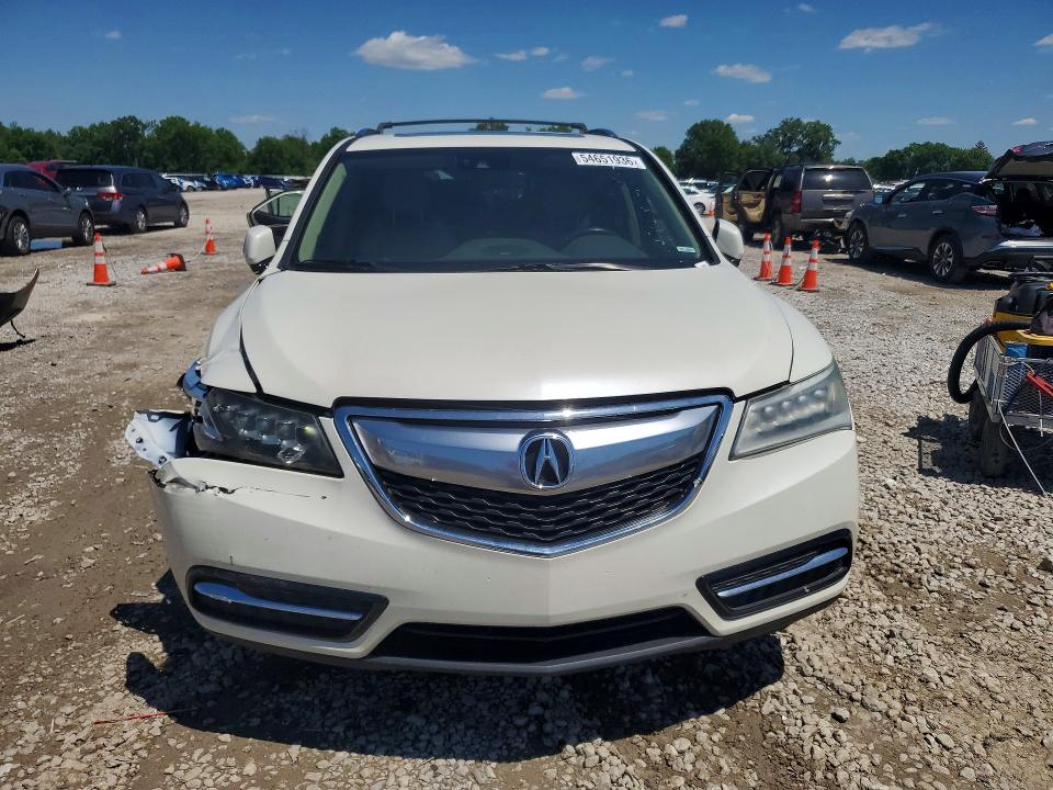 2016 Acura Mdx მანქანა იყიდება აუქციონზე, vin: 5FRYD4H63GB013729, აუქციონის ნომერი: 54651936