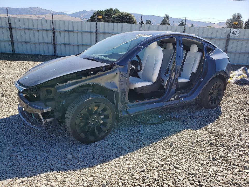 Продажа на аукционе авто 2021 Tesla Model Y, vin: 5YJYGAEE2MF158209, номер лота: 53588456