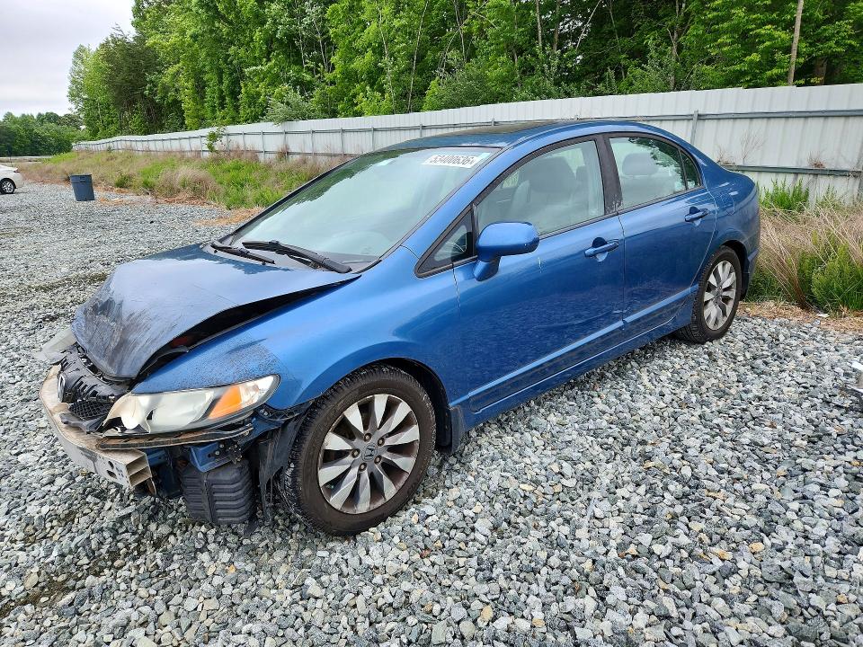 Auction sale of the 2009 Honda Civic, vin: 1HGFA16879L005218, lot number: 53400636
