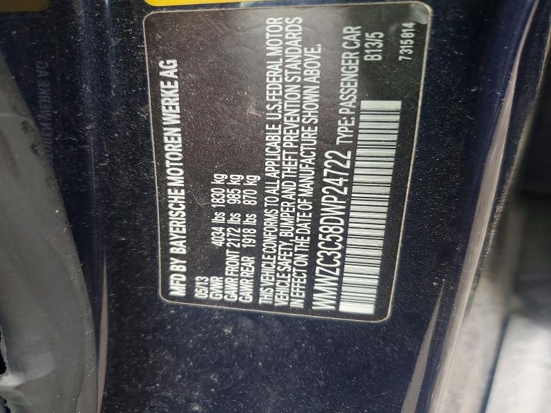 Aukcja sprzedaży 2013 Mini Cooper, vin: WMWZC3C58DWP24722, numer aukcji: 54196086
