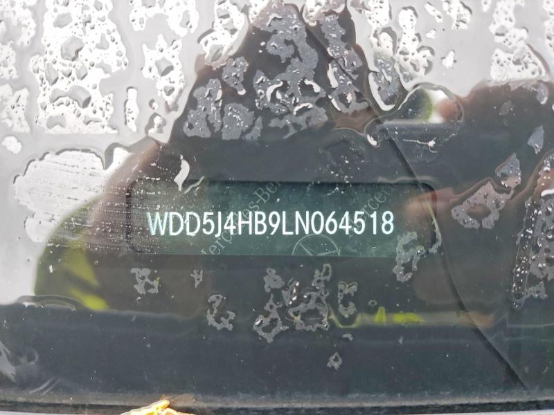 2020 Mercedes-benz Cla მანქანა იყიდება აუქციონზე, vin: WDD5J4HB9LN064518, აუქციონის ნომერი: 54481566