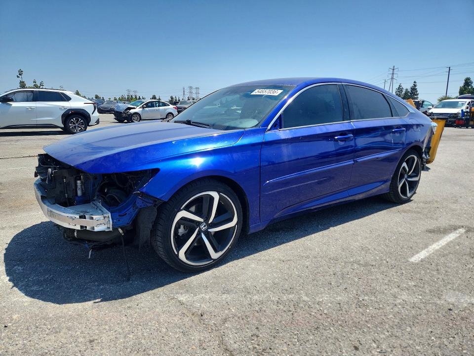 Auction sale of the 2018 Honda Accord, vin: 1HGCV1F36JA029585, lot number: 54657036
