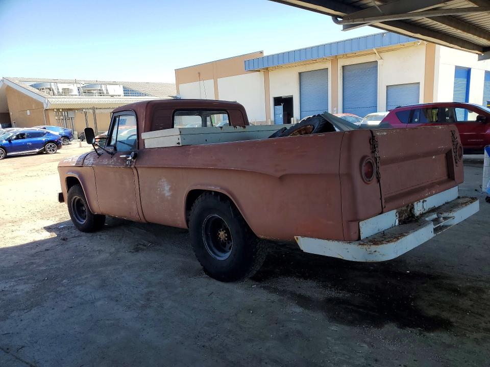 Aukcja sprzedaży 1963 Dodge D150 Pickup, vin: 1281259652, numer aukcji: 52908126