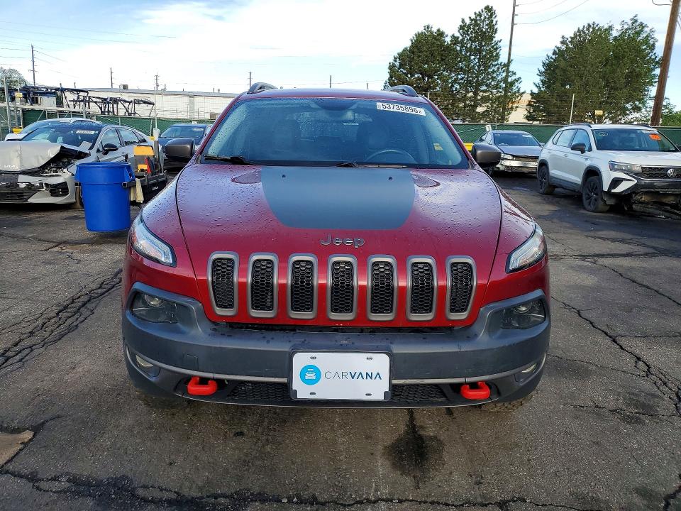 53735896 :رقم المزاد ، 1C4PJMBS9GW189241 vin ، 2016 Jeep Cherokee مزاد بيع