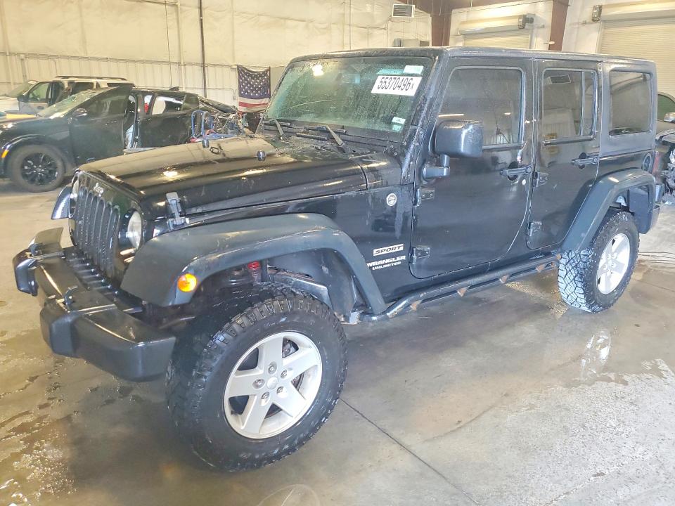 Aukcja sprzedaży 2014 Jeep Wrangler Unlimited, vin: 1C4BJWDG2EL115625, numer aukcji: 55370496