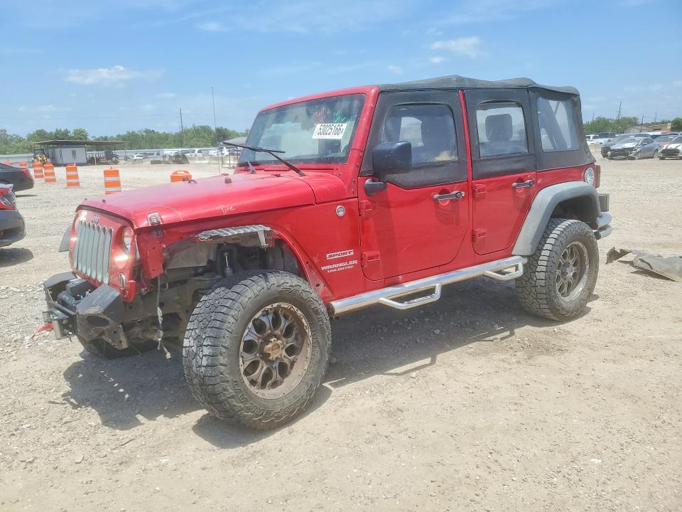 2010 Jeep Wrangler Unlimited მანქანა იყიდება აუქციონზე, vin: 1J4BA3H14AL143614, აუქციონის ნომერი: 53025166