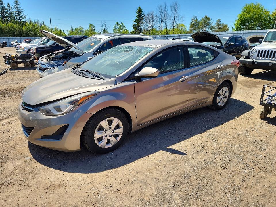 Aukcja sprzedaży 2016 Hyundai Elantra, vin: 5NPDH4AE2GH727696, numer aukcji: 55244616
