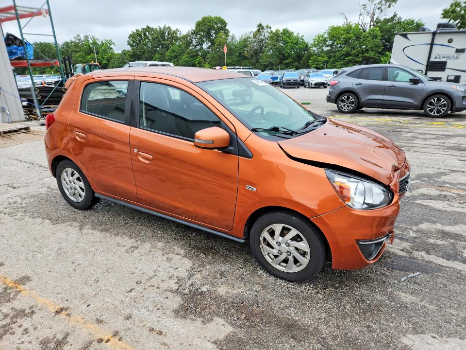 2018 Mitsubishi Mirage მანქანა იყიდება აუქციონზე, vin: ML32A4HJ2JH006981, აუქციონის ნომერი: 54993766