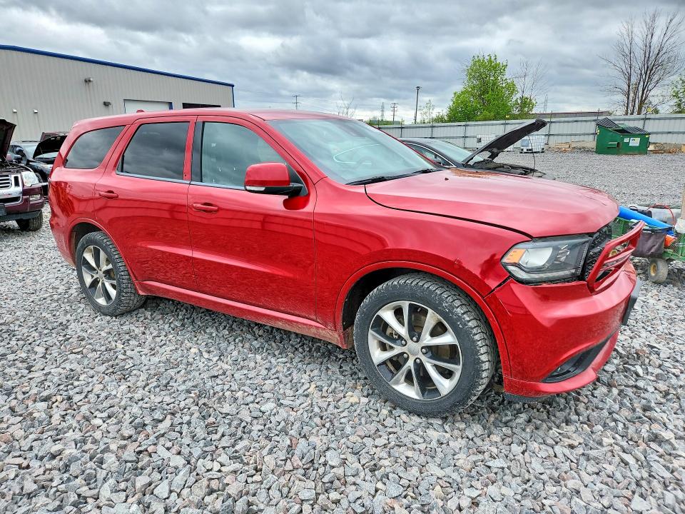 53790136 :رقم المزاد ، 1C4SDJCT7EC332838 vin ، 2014 Dodge Durango مزاد بيع