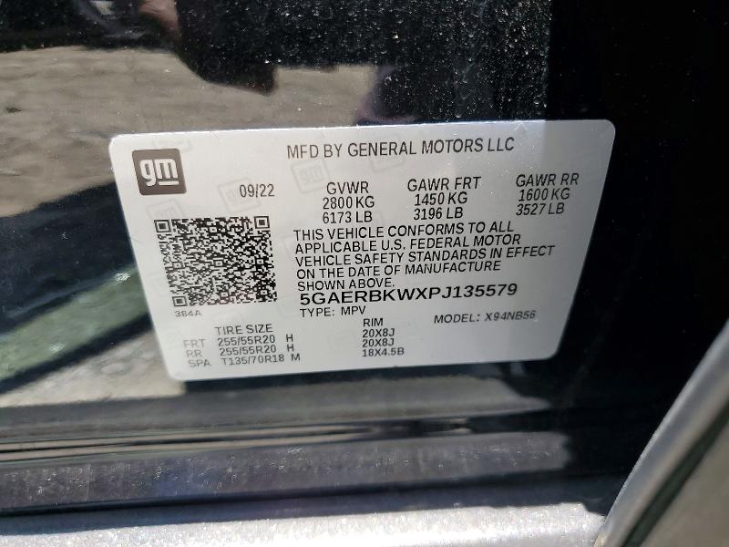 Aukcja sprzedaży 2023 Buick Enclave, vin: 5GAERBKWXPJ135579, numer aukcji: 53741406