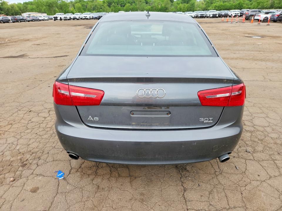 2012 Audi A6 მანქანა იყიდება აუქციონზე, vin: WAUHGAFC7CN052560, აუქციონის ნომერი: 54167756