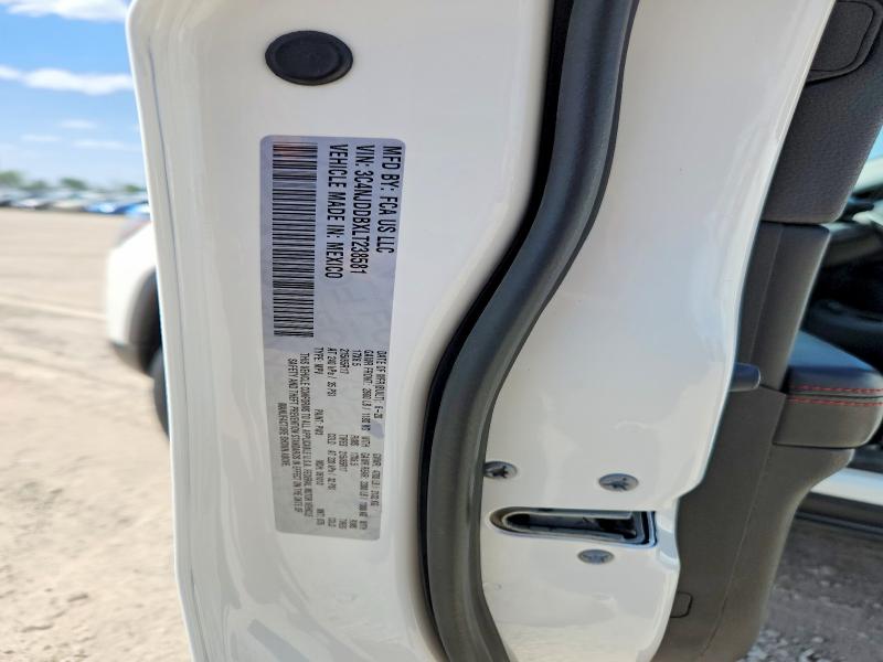 Продажа на аукционе авто 2020 Jeep Compass, vin: 3C4NJDDBXLT238581, номер лота: 52586106