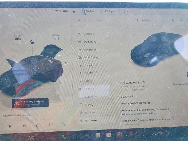Продаж на аукціоні авто 2024 Tesla Model Y, vin: 7SAYGDEEXRF115135, номер лоту: 53756386