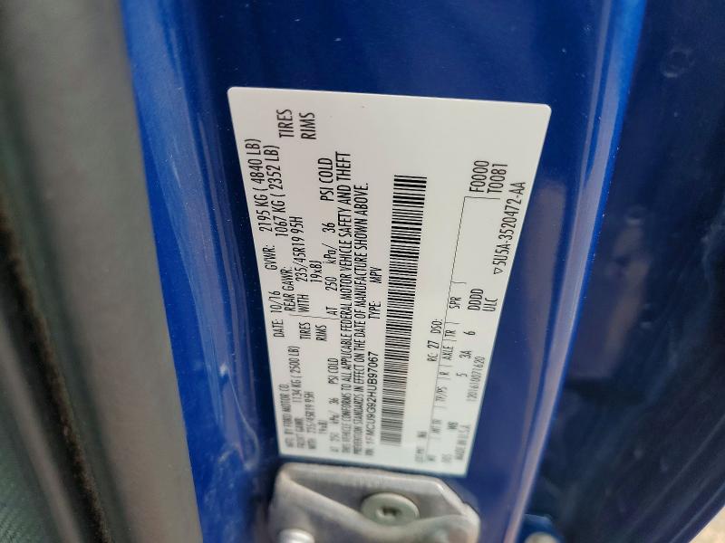 Aukcja sprzedaży 2017 Ford Escape, vin: 1FMCU9G92HUB97067, numer aukcji: 54124686