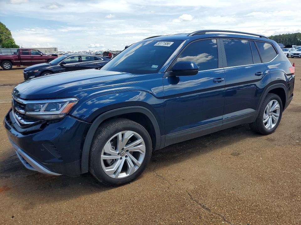 55171956 :رقم المزاد ، 1V2HR2CA6MC553702 vin ، 2021 Volkswagen Atlas مزاد بيع