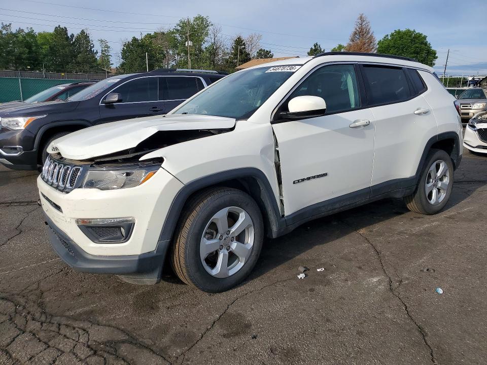 Auction sale of the 2021 Jeep Compass, vin: 3C4NJCBB2MT585644, lot number: 54878736