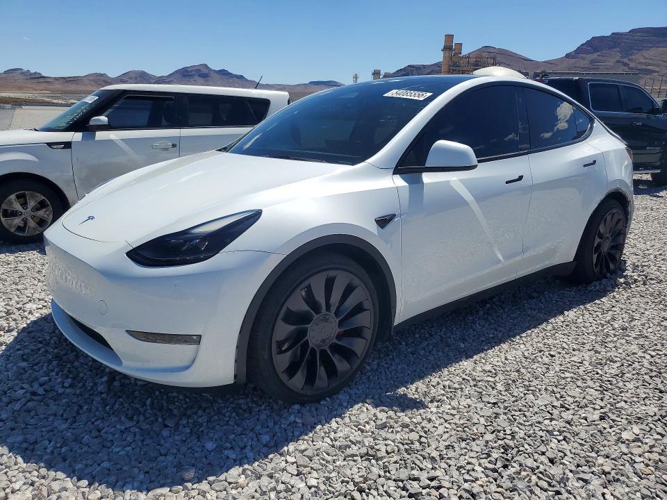2023 Tesla Model Y მანქანა იყიდება აუქციონზე, vin: 7SAYGDEF3PF619435, აუქციონის ნომერი: 54085556