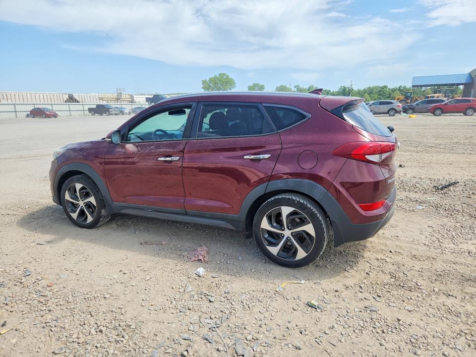 2016 Hyundai Tucson მანქანა იყიდება აუქციონზე, vin: KM8J33A22GU222535, აუქციონის ნომერი: 53348116