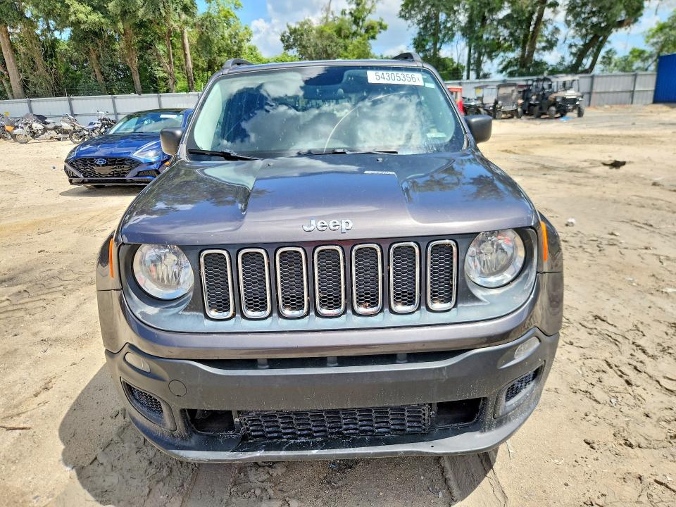 Продажа на аукционе авто 2017 Jeep Renegade, vin: ZACCJAAB7HPF50205, номер лота: 54305356