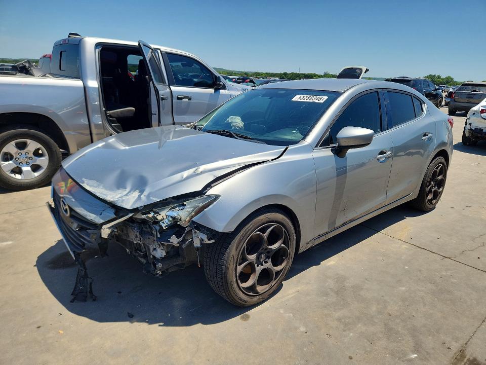 53280346 :رقم المزاد ، 3MZBM1V70FM193150 vin ، 2015 Mazda 3 مزاد بيع