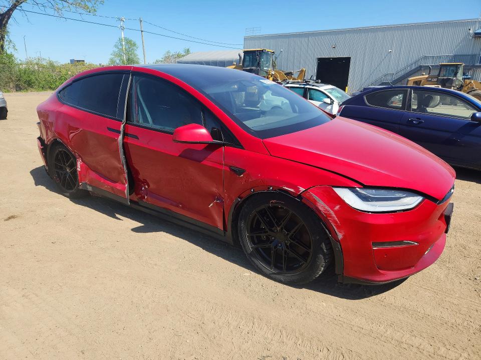 2022 Tesla Model X მანქანა იყიდება აუქციონზე, vin: 7SAXCDE53NF341034, აუქციონის ნომერი: 54793246